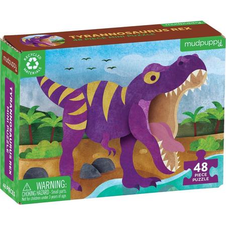 Mini Puzzel - Tyrannosaurus Rex 48st | Mudpuppy